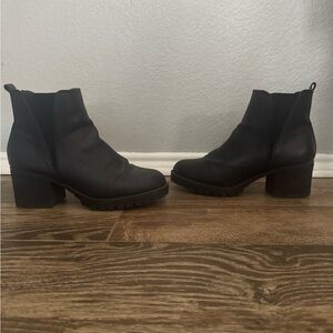 MIA Black Ankle Boots for Women